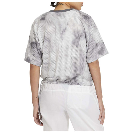 Nike Γυναικεία κοντομάνικη μπλούζα Sportswear Mesh Aop
